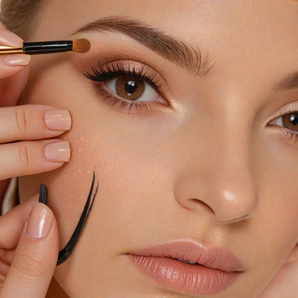 Bezpieczny makijaż oczu dla osób noszących soczewki kontaktowe